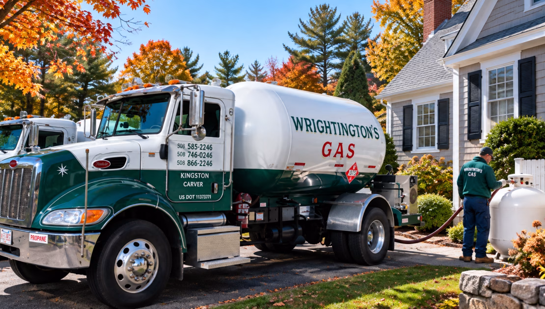 Autumn Propane Delivery in New England